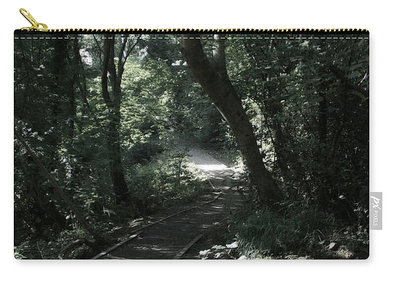 Trees Zip Pouch featuring the photograph Llangollen In Wales #1 by Doc Braham