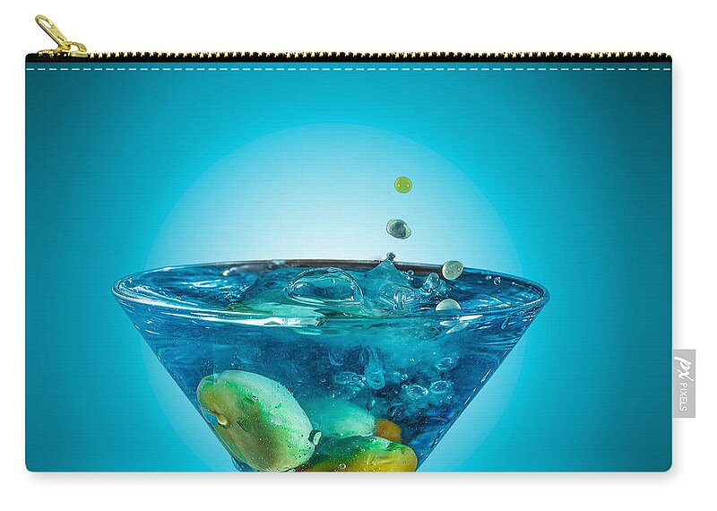 Abstract Carry-all Pouch featuring the photograph Martini by Peter Lakomy