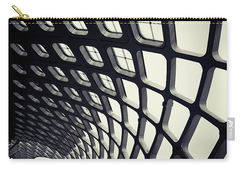 Rectangle Zip Pouch featuring the photograph Modern Building #1 by Real444