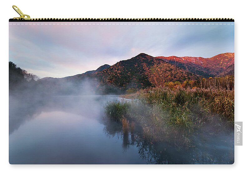 Tranquility Zip Pouch featuring the photograph Nikko In Autumn Season #1 by Www.tonnaja.com