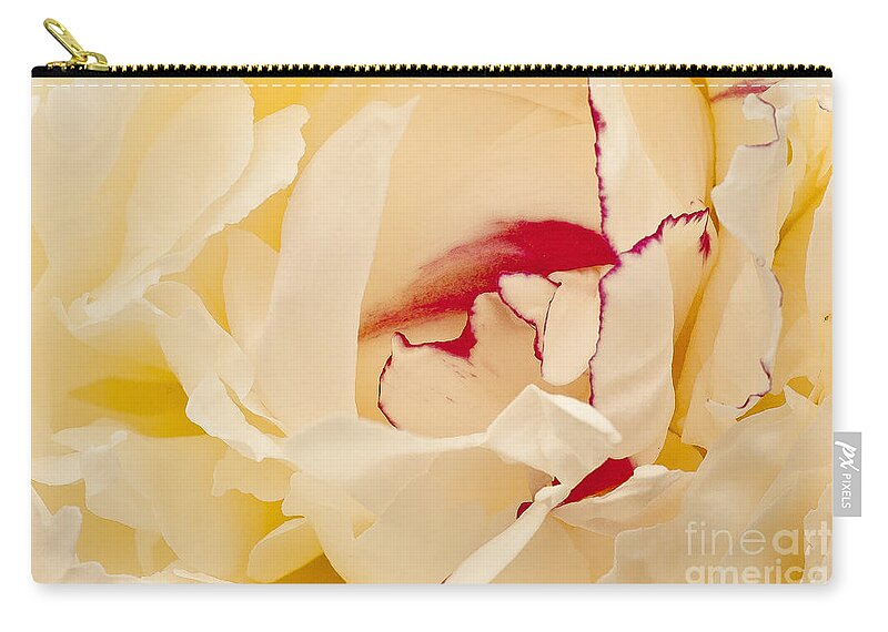 Flower Carry-all Pouch featuring the photograph Peony by Steven Ralser