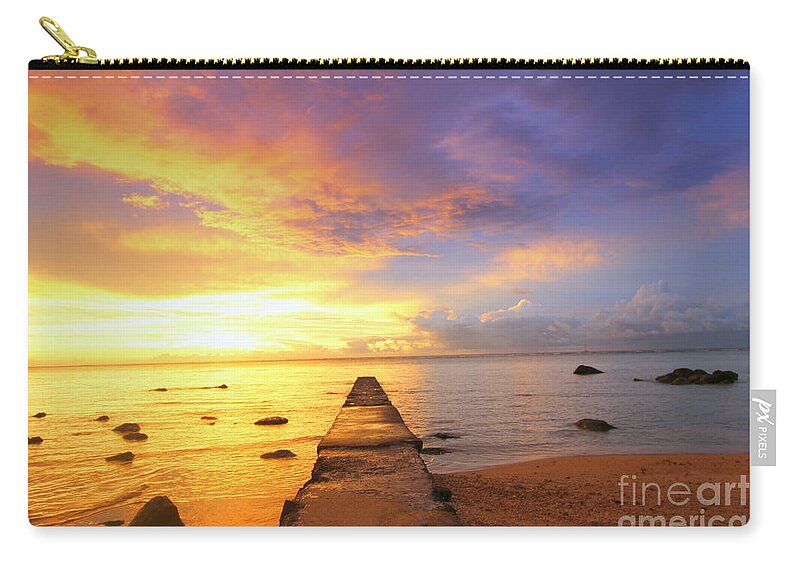 Sunset Carry-all Pouch featuring the photograph Sunset by Amanda Mohler