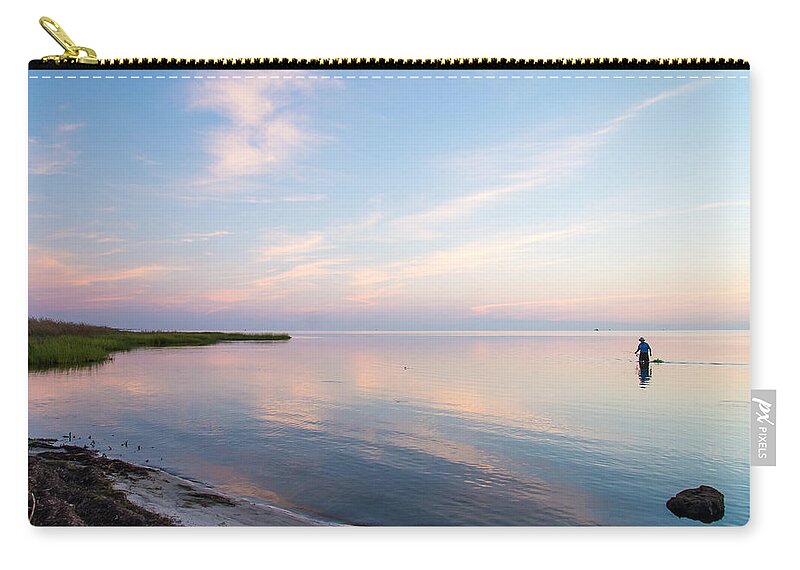 Salvo Carry-all Pouch featuring the photograph Colors of the Sound by Stacy Abbott