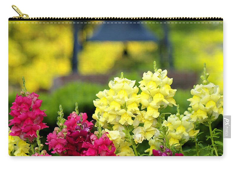 Cumc Zip Pouch featuring the photograph The Bell by Charles Hite