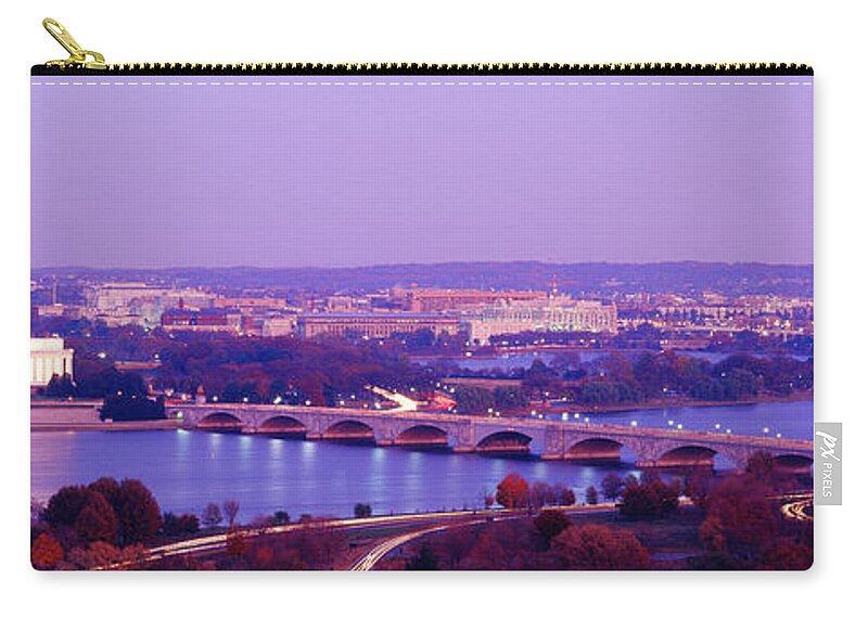 Photography Zip Pouch featuring the photograph Washington Dc #1 by Panoramic Images