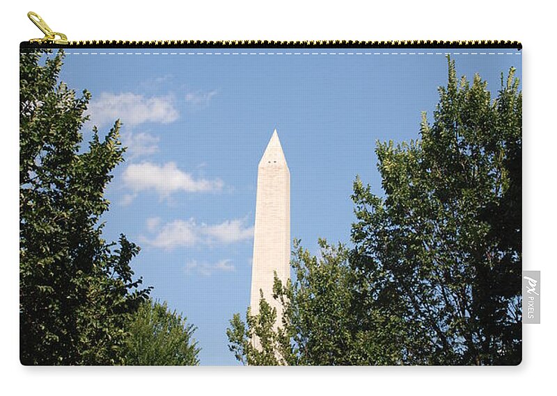 Washington Carry-all Pouch featuring the photograph Washington Monument by Kenny Glover