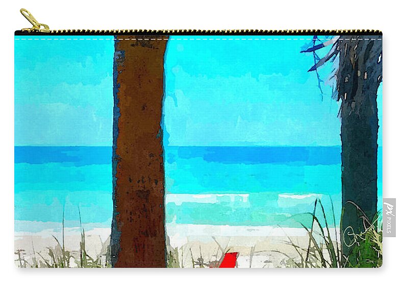 we Saved A Place For You Zip Pouch featuring the photograph We Saved A Place for You by Susan Molnar