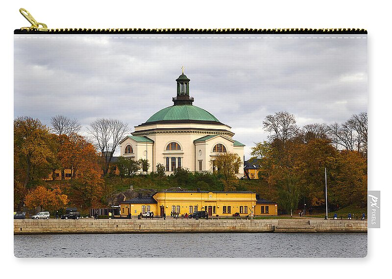 Lehto Zip Pouch featuring the photograph Gamla stan. Stockholm 2014 #2 by Jouko Lehto
