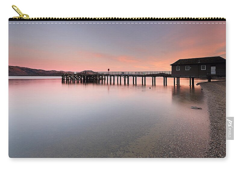 Loch Lomond Zip Pouch featuring the photograph Loch Lomond Sunset #5 by Grant Glendinning