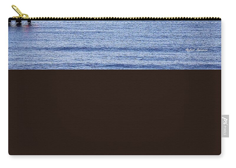 Sunrise Zip Pouch featuring the photograph Sunrise in Florida Riviera by Rafael Salazar