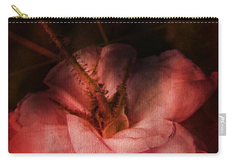 Rose Zip Pouch featuring the photograph Time Of Roses by Theresa Tahara