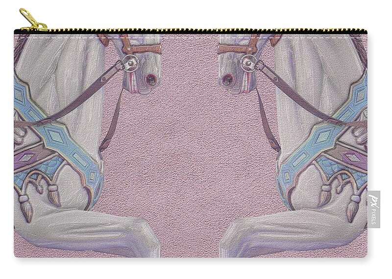 39 Zip Pouch featuring the photograph Under The Canopy Art by JAMART Photography