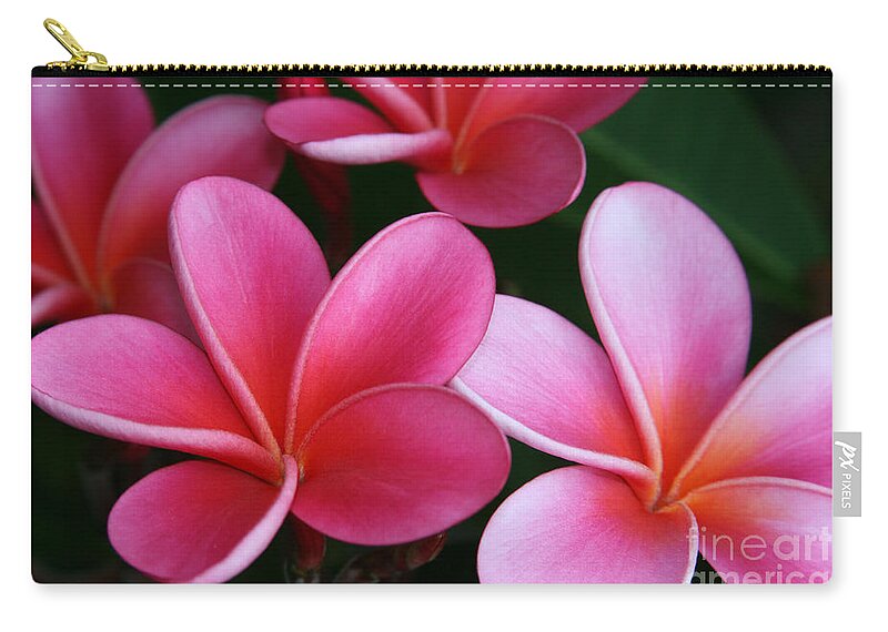 Aloha Zip Pouch featuring the photograph Breathe Gently #1 by Sharon Mau