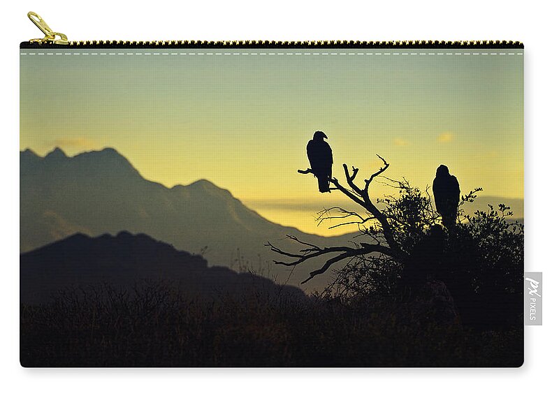 Sunrise Zip Pouch featuring the photograph By Dawn's Early Light #4 by Saija Lehtonen