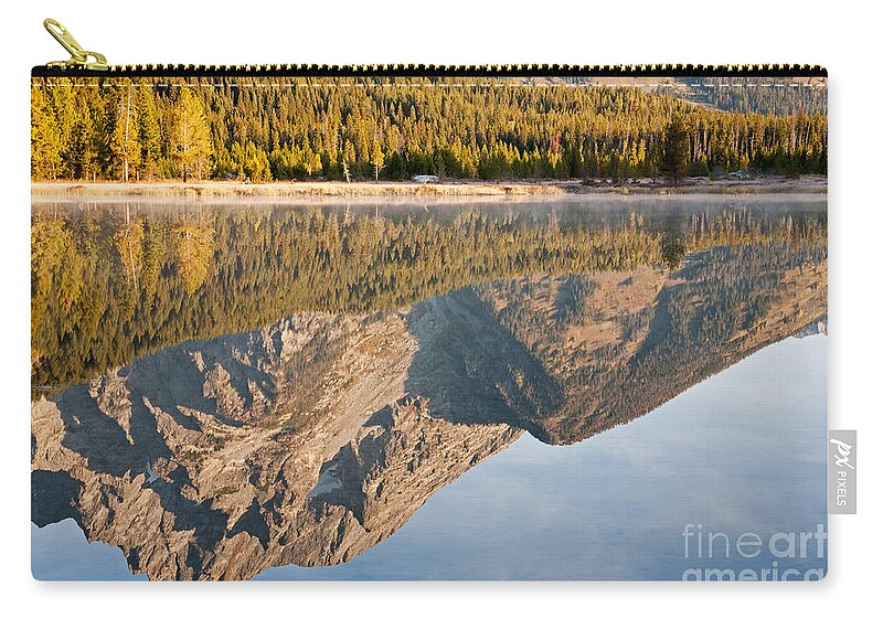 Grand Teton Np Zip Pouch featuring the photograph String Lake Grand Teton National Park #3 by Fred Stearns