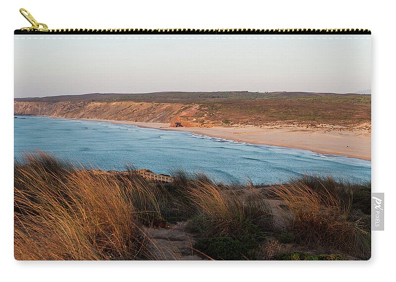 Algarve Zip Pouch featuring the photograph Portugal, Algarve, Sagres, View Of #4 by Westend61