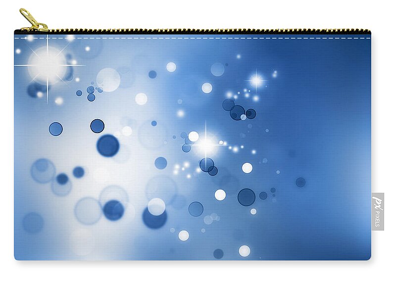 Abstract Zip Pouch featuring the photograph Abstract background #415 by Les Cunliffe