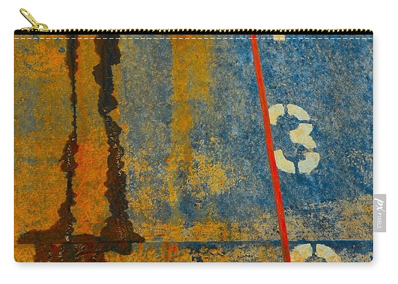 Abstract Zip Pouch featuring the photograph 432 by Lauren Leigh Hunter Fine Art Photography