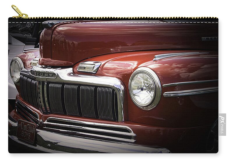  Transportation Zip Pouch featuring the photograph 48 Merc by Ron Roberts