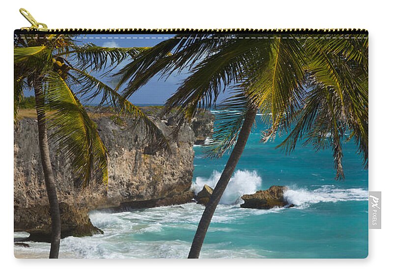 Barbados Zip Pouch featuring the photograph Barbados #4 by Brian Jannsen