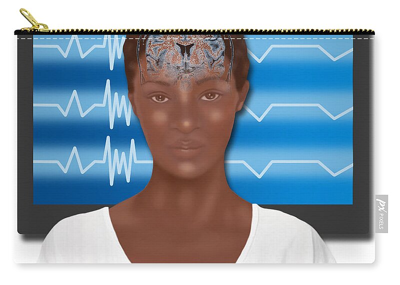 Medical Zip Pouch featuring the photograph Biofeedback Therapy #5 by Gwen Shockey