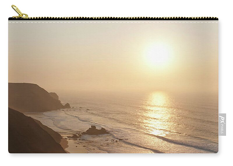 Algarve Zip Pouch featuring the photograph Portugal, Algarve, Sagres, View Of #6 by Westend61