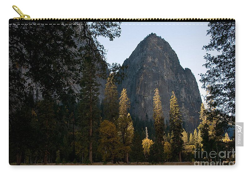 Yosemite Zip Pouch featuring the photograph Yosemite National Park #6 by Mark Newman