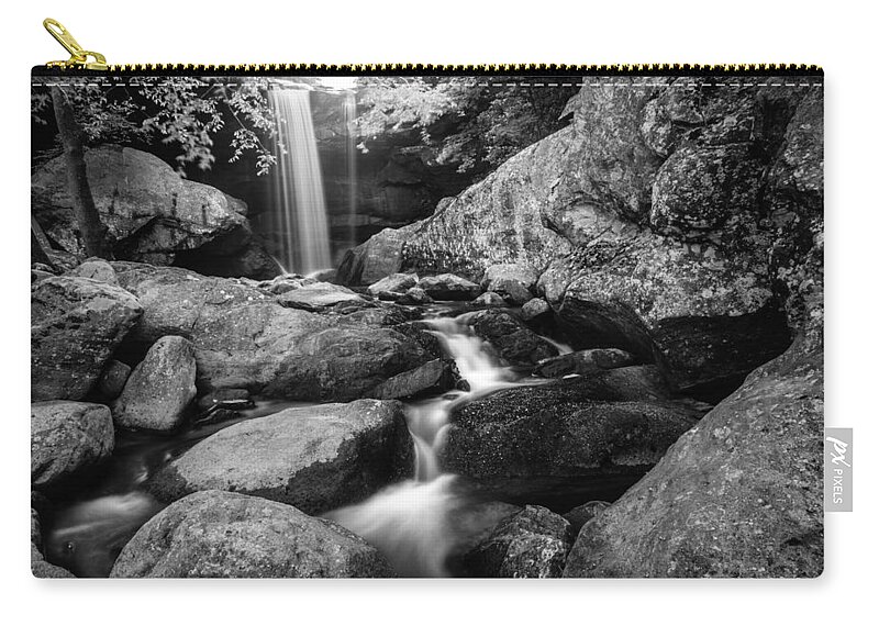 America Zip Pouch featuring the photograph Eagle falls #7 by Alexey Stiop