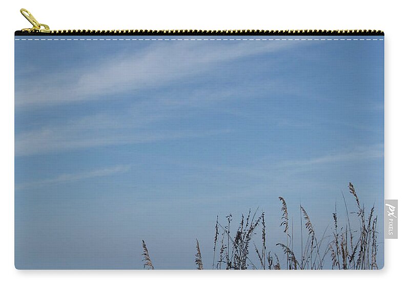 Beach Zip Pouch featuring the photograph A Beautiful Day At A Florida Beach by Christiane Schulze Art And Photography
