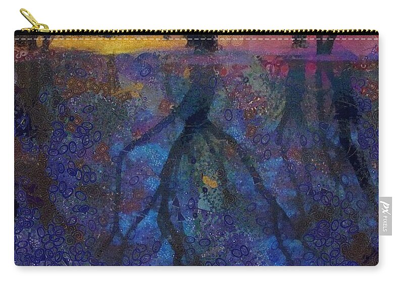 A Beautiful Reflection Zip Pouch featuring the painting A Beautiful Reflection by Catherine Lott