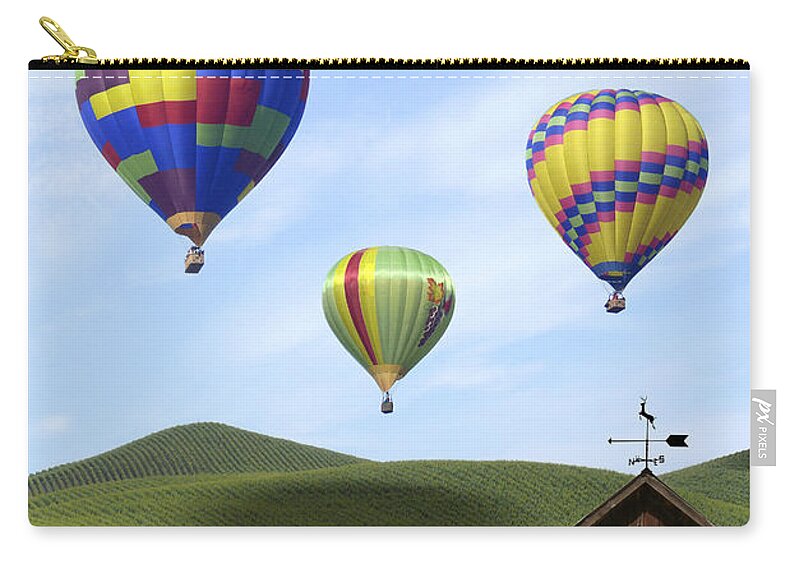 California Carry-all Pouch featuring the photograph A Ride Through Napa Valley by Mike McGlothlen