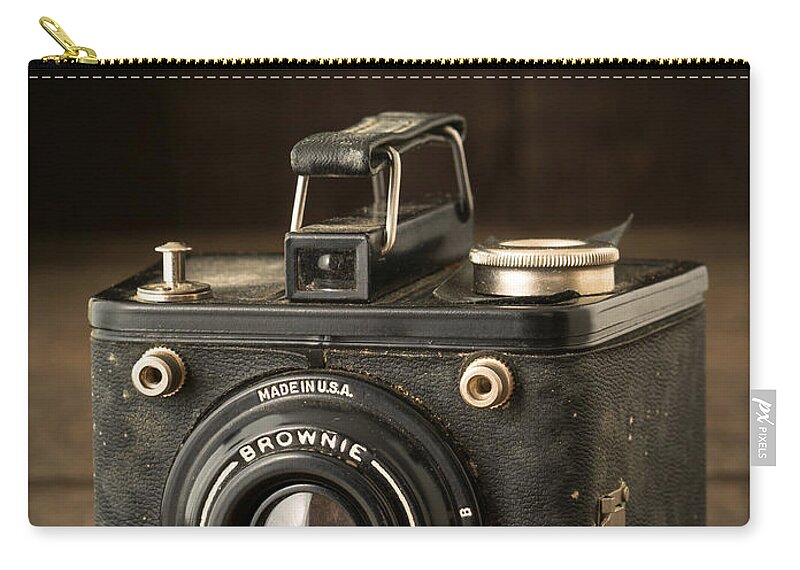 Camera Zip Pouch featuring the photograph A Secret About a Secret by Edward Fielding