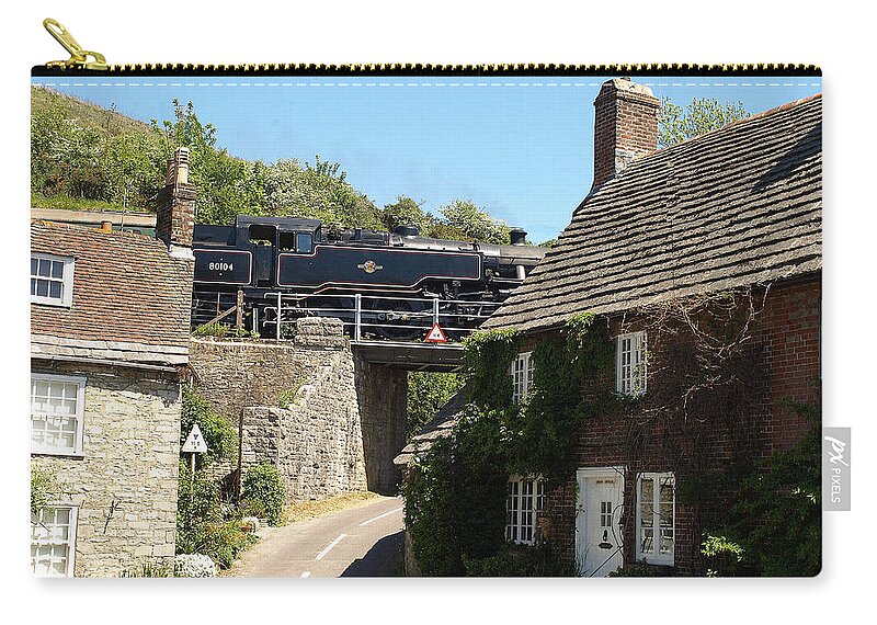 Uk Zip Pouch featuring the photograph A Snapshot In Time by Richard Denyer