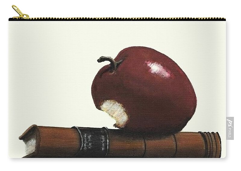 Fineartamerica.com Carry-all Pouch featuring the painting A Teacher's Gift Number 2 by Diane Strain