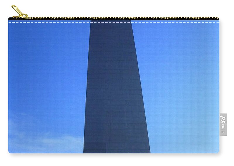The Arch Zip Pouch featuring the photograph A True Obsession by Kelly Awad