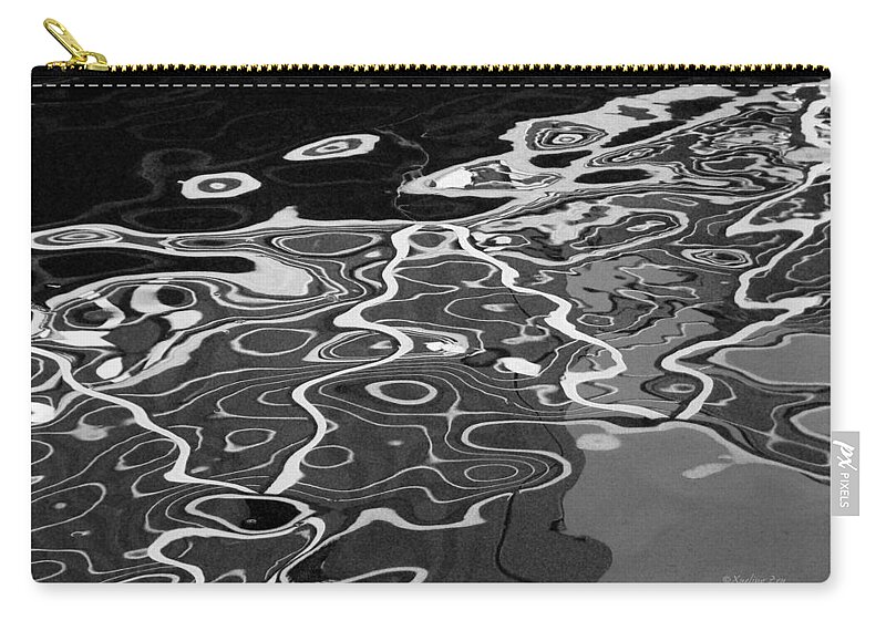 An Abstract Zip Pouch featuring the photograph Abstract 2B by Xueling Zou