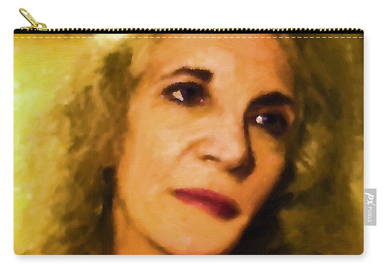 Woman Zip Pouch featuring the painting After the Dance by RC DeWinter