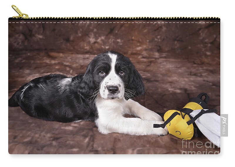  Zip Pouch featuring the photograph Alfred by Alana Ranney