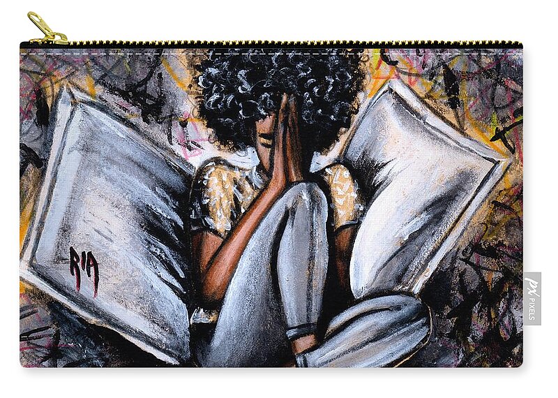 Artbyria Zip Pouch featuring the photograph All I Have by Artist RiA