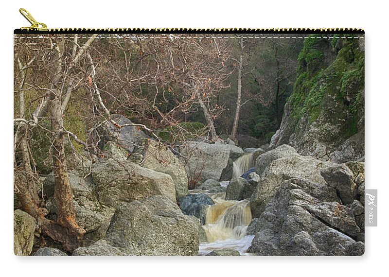 Sunol Ohlone Regional Wilderness Zip Pouch featuring the photograph Always in My Heart by Laurie Search