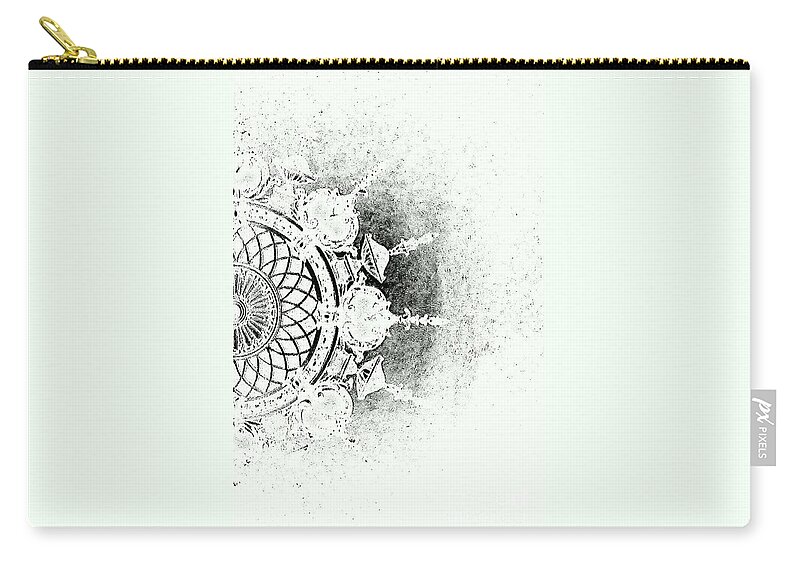 Vintage Zip Pouch featuring the photograph An Evening To Remember by Jacqueline McReynolds