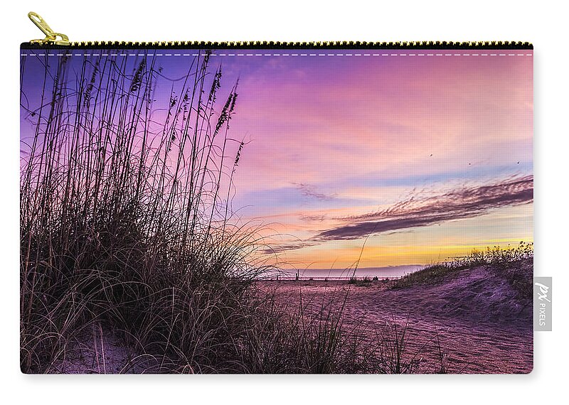 Clouds Zip Pouch featuring the photograph Anastasia Dawn by Marvin Spates