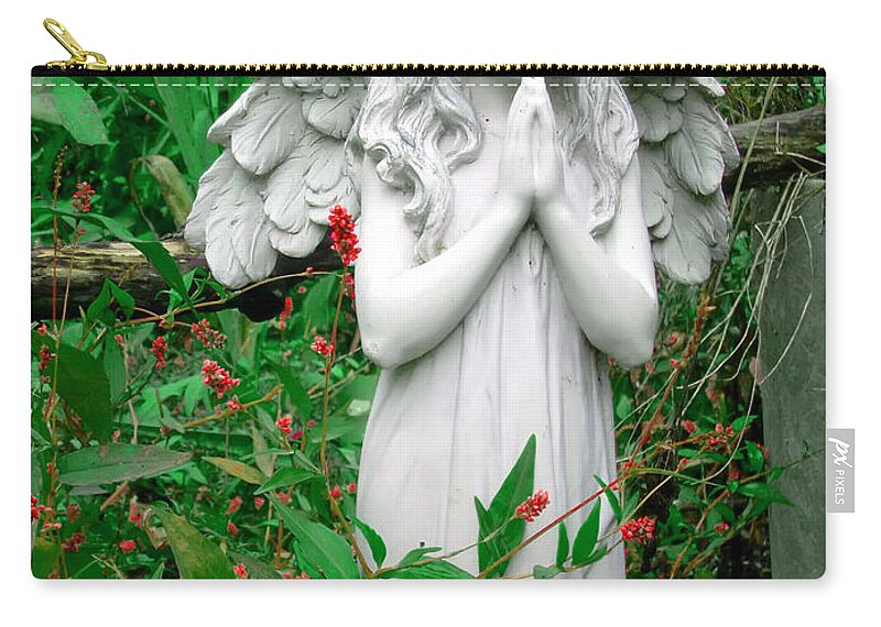 Angel Zip Pouch featuring the photograph Angel by Aimee L Maher ALM GALLERY