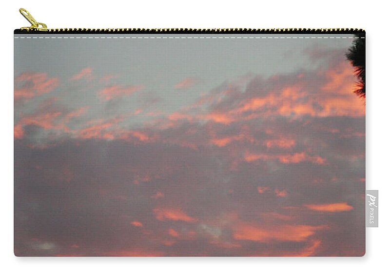 Brookeland Zip Pouch featuring the photograph Another Rayburn Sunset by Max Mullins