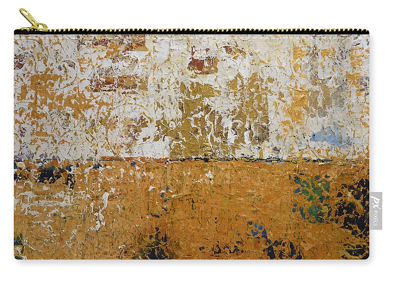 Landscape Carry-all Pouch featuring the painting Architectural Elements by Linda Bailey