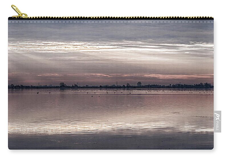 Mirrored Zip Pouch featuring the photograph As above so below by Casper Cammeraat