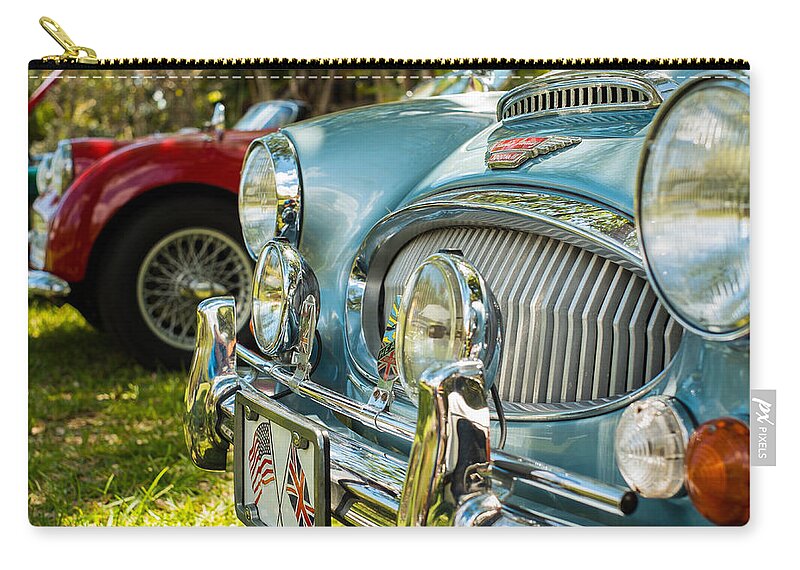 1960s Carry-all Pouch featuring the photograph Austin Healey by Raul Rodriguez
