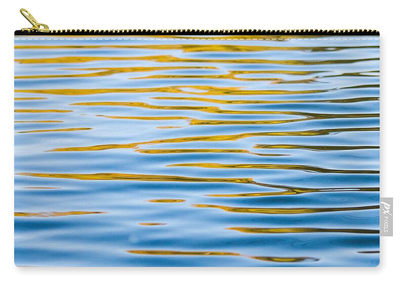 River Zip Pouch featuring the photograph Autumn Abstract by Parker Cunningham