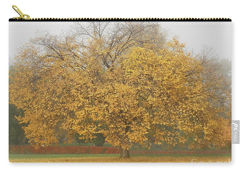 Autumn Zip Pouch featuring the photograph Autumn Splendor by Vivian Martin