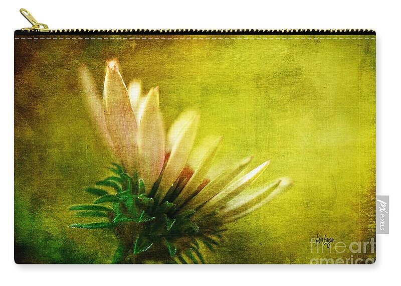 Flower Zip Pouch featuring the photograph Awakening by Lois Bryan